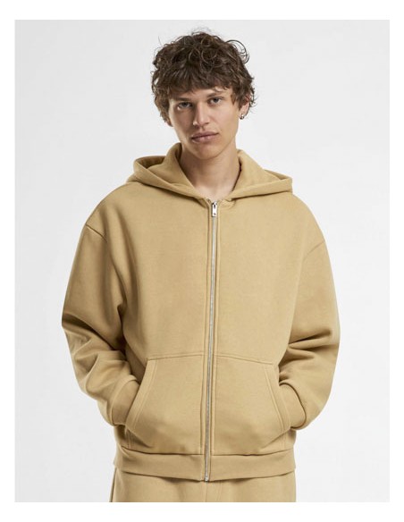 BUI-BY285-Fluffy Zip Hoody 2